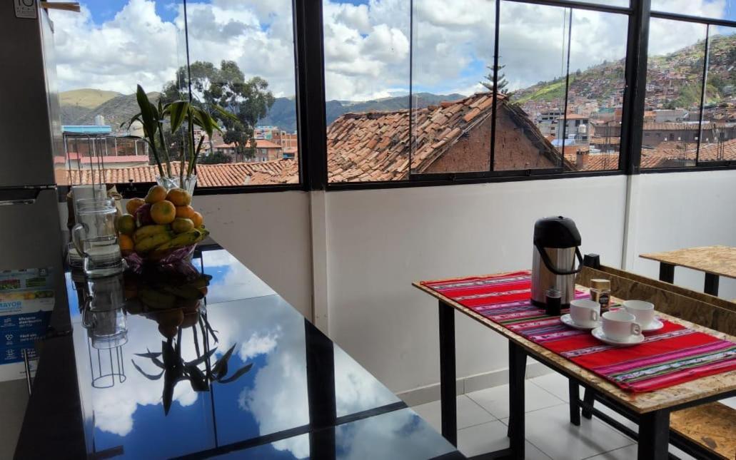 Ferienwohnung Qosqollay Plaza De Armas Cusco Exterior foto
