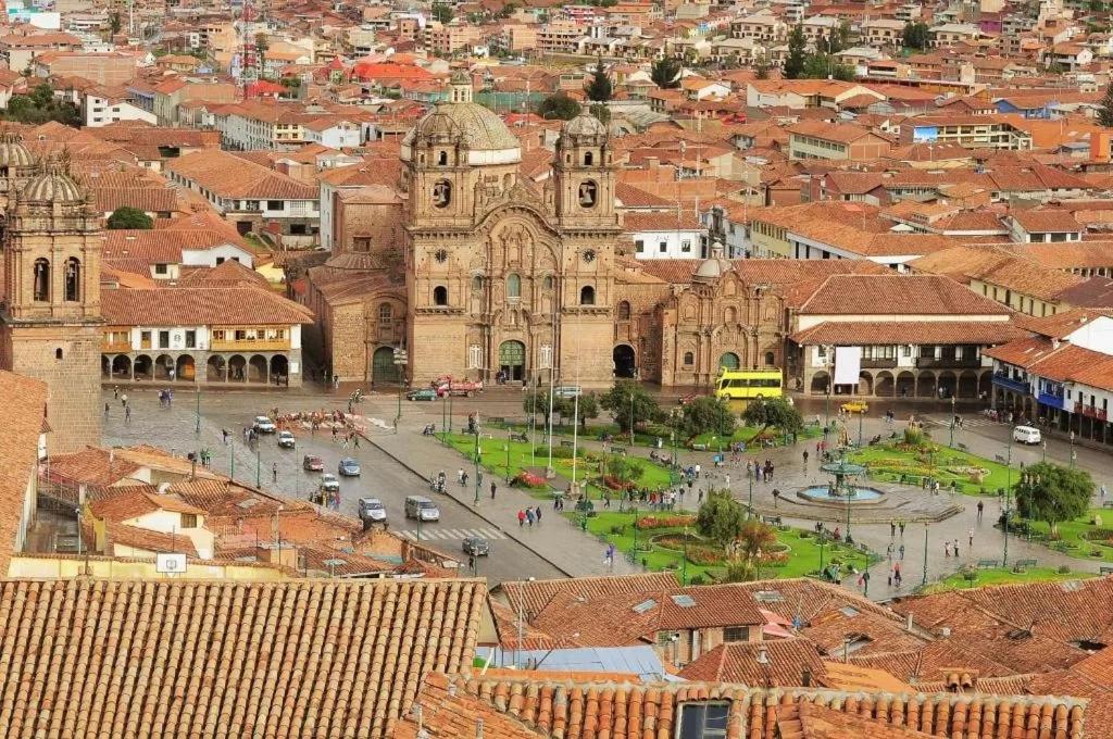 Ferienwohnung Qosqollay Plaza De Armas Cusco Exterior foto